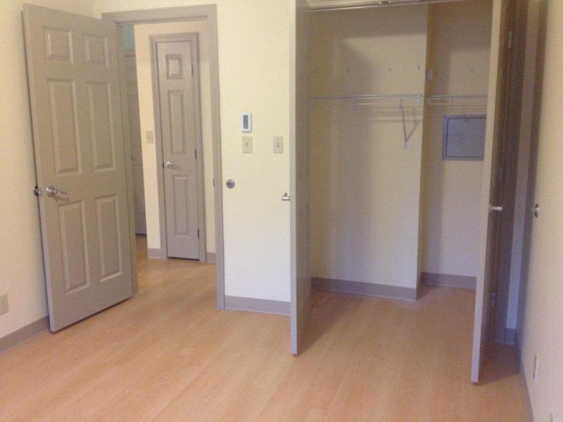 Increased closet space is just one of the improvements residents at Campbell Creek Village will appreciate. LISA KRISTOFF/Boothbay Register Increased closet space is just one of the improvements residents at Campbell Creek Village will appreciate. LISA KRISTOFF/Boothbay Register
