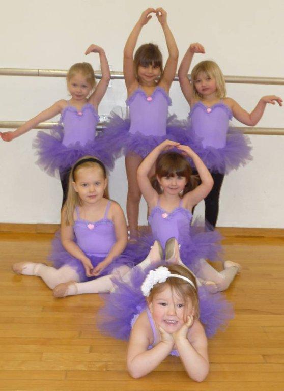 The morning preschool class will dance to “Pretty Ballerina.” Pictured from left are, back row: Aurora Newcomb, Kyla Warren, Allie Warren; middle row: Abigail Orchard, Meredith Ames; front: Sophia Mansfield. Courtesy of the Boothbay Region YMCA The morning preschool class will dance to “Pretty Ballerina.” Pictured from left are, back row: Aurora Newcomb, Kyla Warren, Allie Warren; middle row: Abigail Orchard, Meredith Ames; front: Sophia Mansfield. Courtesy of the Boothbay Region YMCA