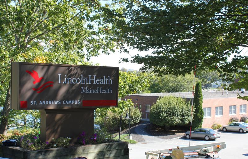 Changed sign, changed services. On October 1, emergency and inpatient services ended at St. Andrews Hospital. LincolnHealth’s St. Andrews Campus will offer outpatient care only. SUE MELLO/Boothbay Register