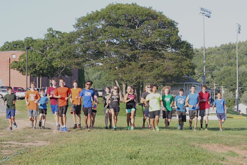 Photo of BRHS cross country teams