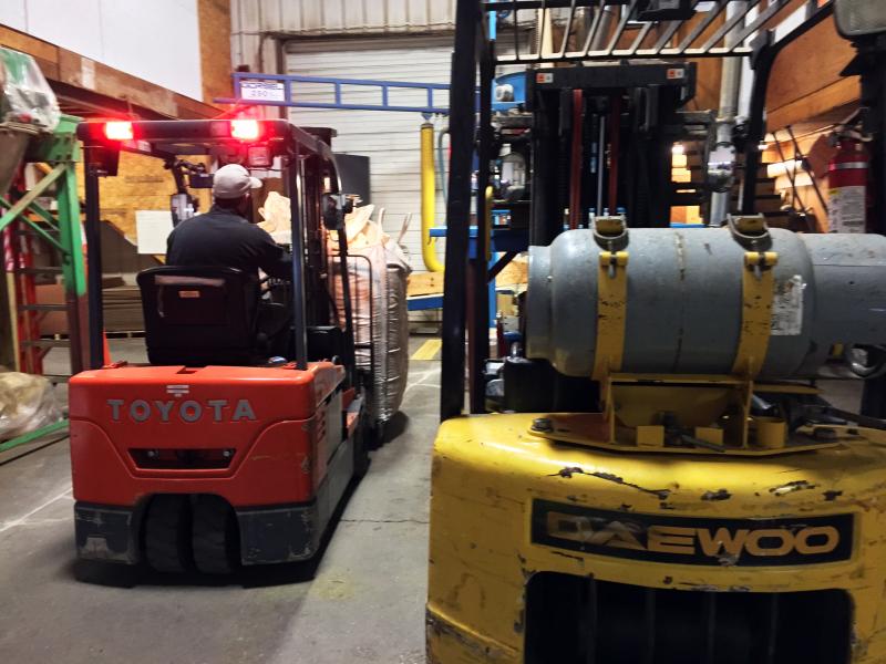 On March 7 Morse's 30,000 square foot processing plant was buzzing with activity. SUZI THAYER/Boothbay Register