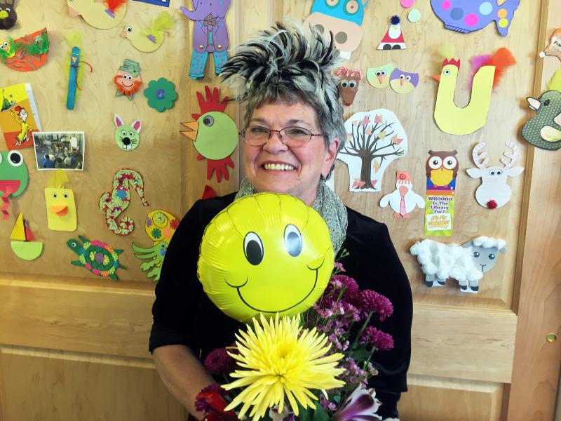 The ever delightful Mary Pinkham will be sorely missed. SUZI THAYER/Boothbay Register