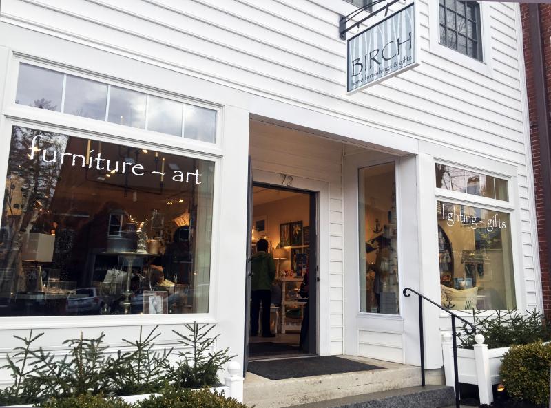 BIRCH, a delightful new store in Wiscasset, features home furnishings and gifts. SUZI THAYER/Boothbay Register
