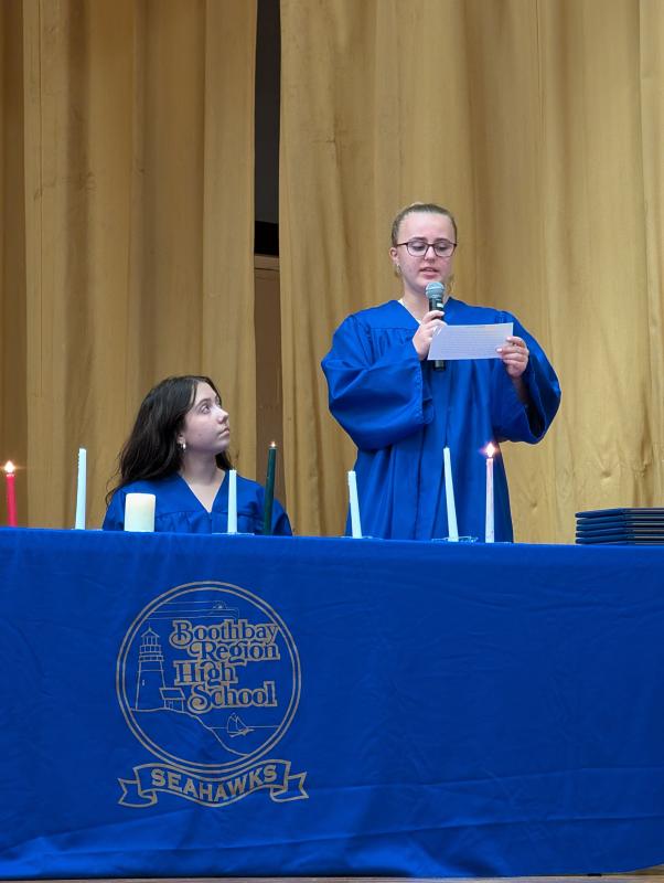 CANDI JONETH/Boothbay Register Six inducted into BRHS chapter of NHS