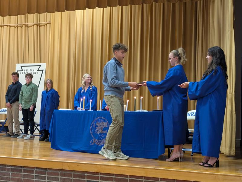 CANDI JONETH/Boothbay Register Six inducted into BRHS chapter of NHS