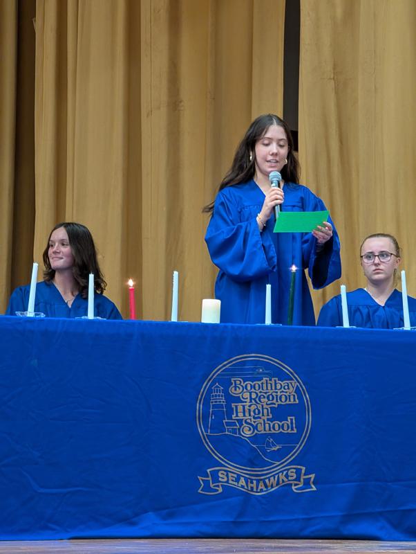 CANDI JONETH/Boothbay Register Six inducted into BRHS chapter of NHS