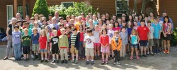 The 2012-2013 student body and teachers of the Center for Teaching and Learning. The group photo imitates the first photo taken in 1990 when the school first opened. Founder, teacher and chairman of the board Nancie Atwell, on left, second row, is retiring at the end of this school year. LISA KRISTOFF/Boothbay Register The 2012-2013 student body and teachers of the Center for Teaching and Learning. The group photo imitates the first photo taken in 1990 when the school first opened. Founder, teacher and chairman of the board Nancie Atwell, on left, second row, is retiring at the end of this school year. LISA KRISTOFF/Boothbay Register