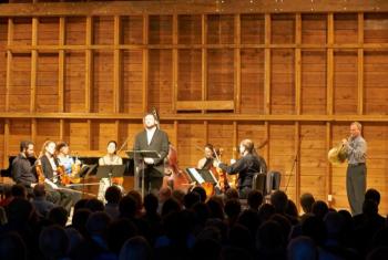 Salt Bay Chamberfest in concert at Darrow’s Barn Aug. 15 of this year. Salt Bay Chamberfest