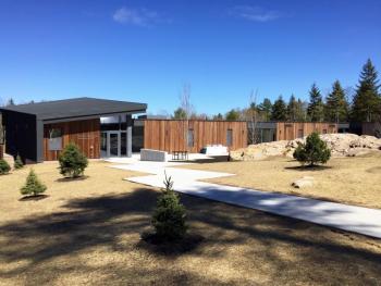 The new Graham Shimmield Residence Hall, a $6 million residence facility, at Bigelow Laboratory for Ocean Sciences in East Boothbay. SUZI THAYER/Boothbay Register
