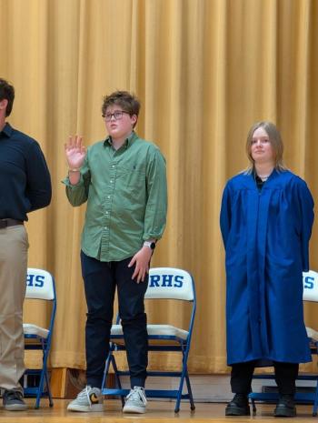 CANDI JONETH/Boothbay Register Six inducted into BRHS chapter of NHS