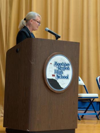 CANDI JONETH/Boothbay Register Six inducted into BRHS chapter of NHS