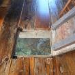 The door in the floor was used for bootlegging rum by the original owner. SUZI THAYER/Boothbay Register