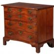 rare Boston c. 1770s Chippendale mahogany chest
