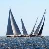The dynmic duo of  Scheherazade and Marie went head to head out all weekend. GARY DOW/Boothbay Register