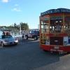 The Rocktide Trolley carted crawlers to 26 shops and restaurants in Boothbay Harbor. RYAN LEIGHTON/Boothbay Register