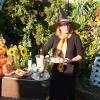 The wonderful witch of West Boothbay Harbor serves cupcakes and cocktails. RYAN LEIGHTON/ Boothbay Register 