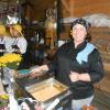 Wendy Nichols, a chef for Fisherman’s Wharf, was busy serving her chowdah at the event. GARY DOW/Boothbay Register