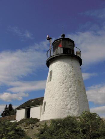 Burnt Island Lighthouse, Southport, Maine