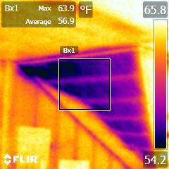 Infrared | Insulated and Uninsulated walls | Evergreen Home Performance | Maine