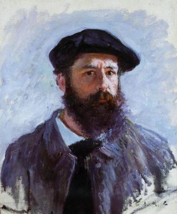 Claude Monet, self portrait, 1886