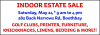 Indoor Estate Sale 