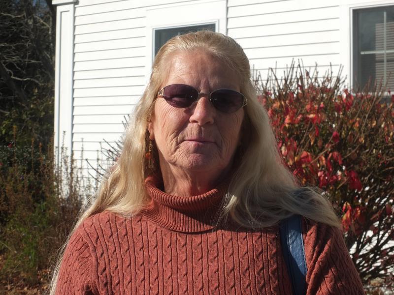 Sherry Shea said she came out to the polls to vote yes on Question One’s same-sex marriage issue. She said it was one of the most important elections in recent years. Sherry Shea said she came out to the polls to vote yes on Question One’s same-sex marriage issue. She said it was one of the most important elections in recent years.