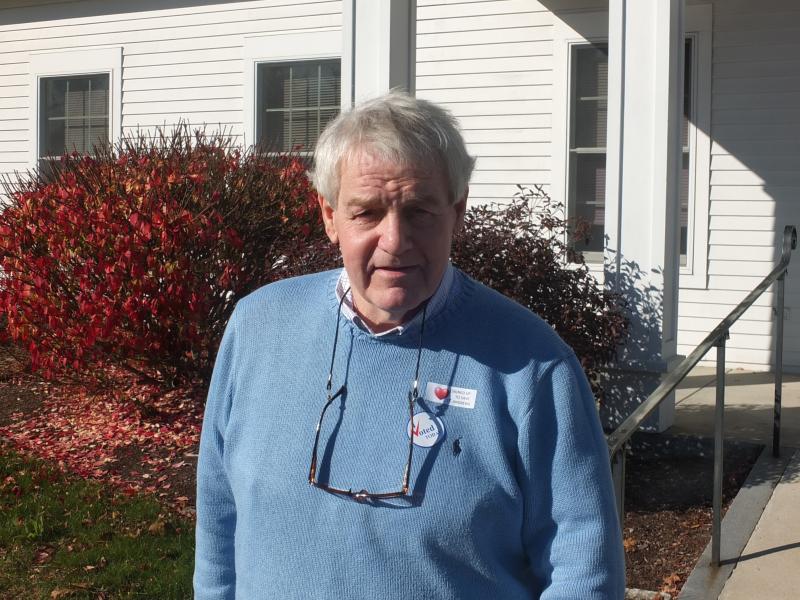 Howie Barter said he wanted to vote because he didn’t want to see Rep. Chellie Pingree and President Obama reelected. “I’m very into the fact that we need to change the president. Time for him to go," he said. Howie Barter said he wanted to vote because he didn’t want to see Rep. Chellie Pingree and President Obama reelected. “I’m very into the fact that we need to change the president. Time for him to go," he said.
