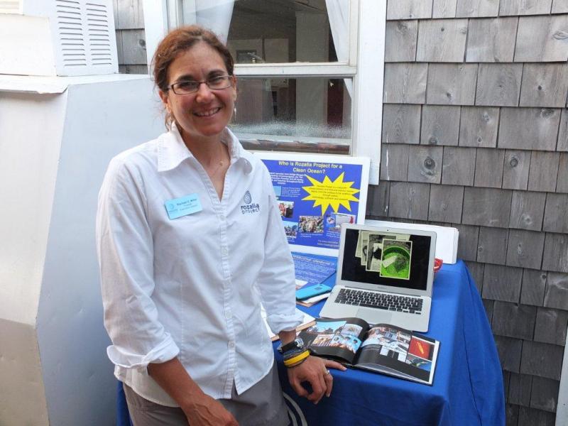 Rachael Z. Miller, founder of the Rozalia Project. RYAN LEIGHTON/Boothbay Register Rachael Z. Miller, founder of the Rozalia Project. RYAN LEIGHTON/Boothbay Register