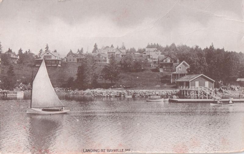 A circa 1910 view of the Bayville summer colony from Linekin Bay. On the far left in the water is the seal pen. Since before 1887, Bayville residents Angus and Janet McDonald of Bayville caught seals and shipped them to "beach gardens" (amusement parks?) and aquariums all over the northeastern half of the nation, including the Great Lakes. They caught seals by netting them at night. After Angus's death, Janet continued seal-catching until the age of 77 in 1912. Courtesy of the Boothbay Region Historical Society A circa 1910 view of the Bayville summer colony from Linekin Bay. On the far left in the water is the seal pen. Since before 1887, Bayville residents Angus and Janet McDonald of Bayville caught seals and shipped them to "beach gardens" (amusement parks?) and aquariums all over the northeastern half of the nation, including the Great Lakes. They caught seals by netting them at night. After Angus's death, Janet continued seal-catching until the age of 77 in 1912. Courtesy of the Boothbay Region Historical Soc