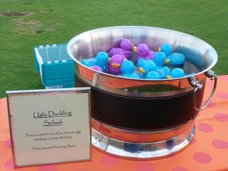 Take a chance at the Ugly Duckling Splash game; will you draw a duck or a swan? KATRINA CLARK/Boothbay Register Take a chance at the Ugly Duckling Splash game; will you draw a duck or a swan? KATRINA CLARK/Boothbay Register