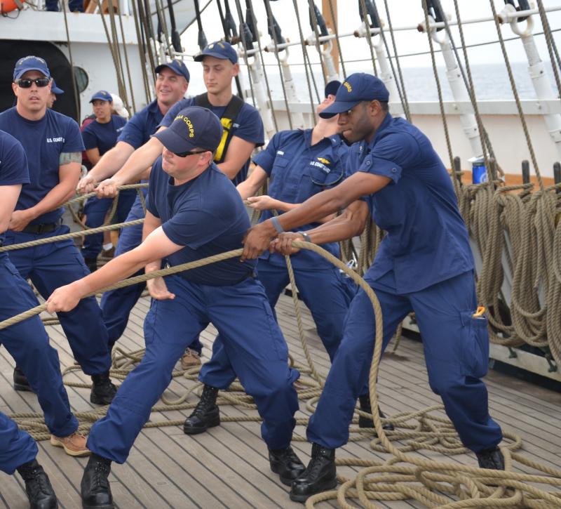 Heave-ho! (Photo by Lynda Clancy)