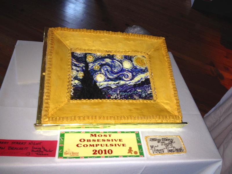 Susan Brackett's “Starry, Starry Night” 2010 winner in its own category. Photo by MIKE MARR/Boothbay Register Brackett