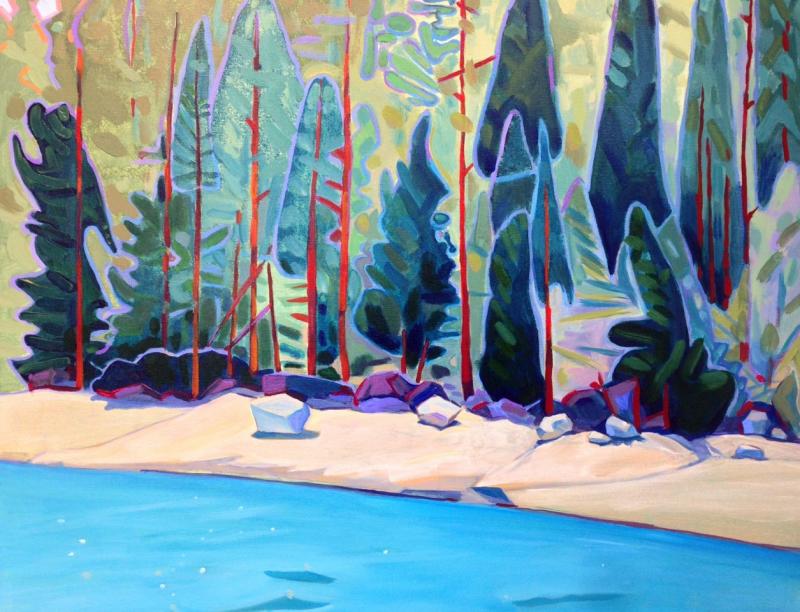 "Penobscot Bay Shoreline," by Paula Ragsdale Paula Ragsdale