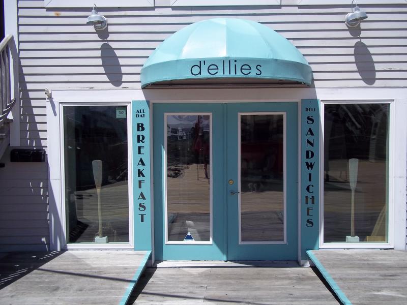 THE FORMER D’ELLIE’S, on the wharf between Pier One Pizza and The Smiling Cow, will be morphing into a new deli and convenience store, Ava’s Seaside Deli. Tom and Kristen Dugay are the new proprietors. SUZI THAYER/Boothbay Register
