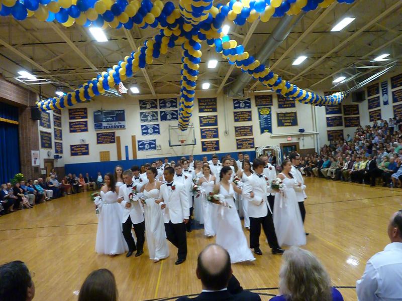The splendorous Grand March. KATRINA CLARK/Boothbay Register