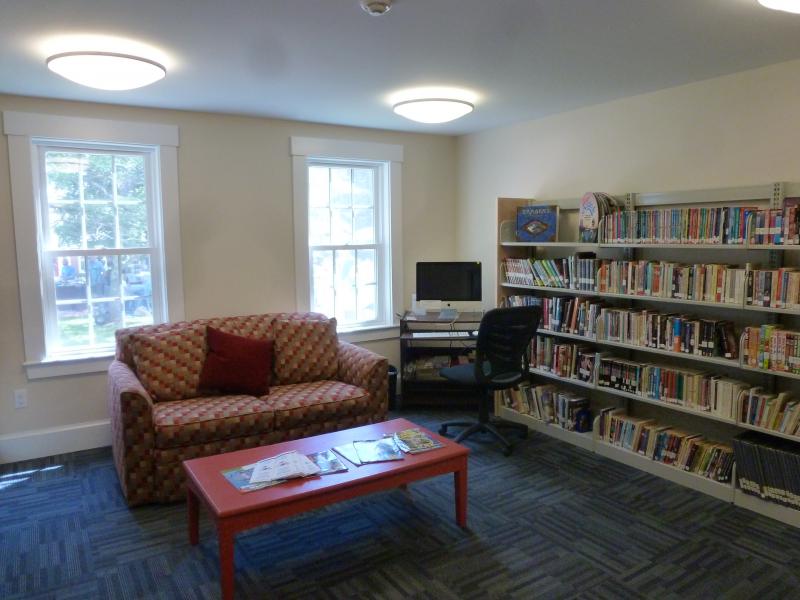 The brand-new teen room at the Boothbay Harbor Memorial Library. KATRINA CLARK/Boothbay Register