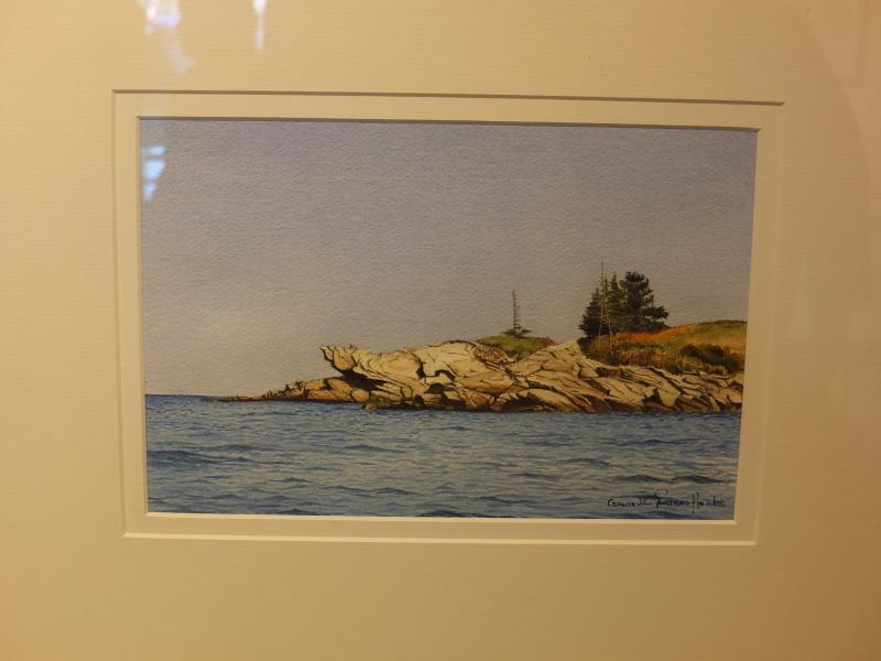 "Thread of Life: Dragon rock" Consuelo Eames Hanks talks about this painting in the YouTube video accompanying this article.