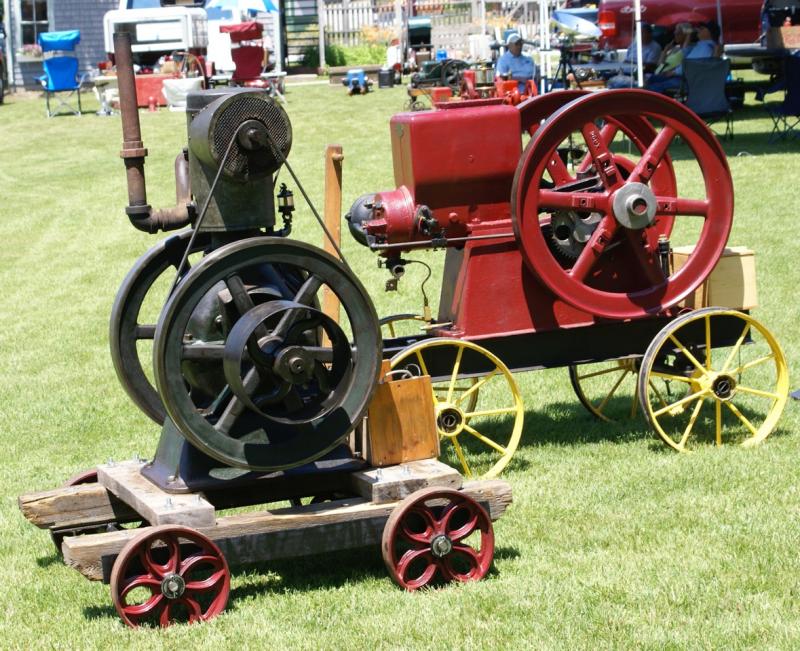 ON SATURDAY, JULY 5, visitors will have the opportunity to see “one lungers” and other early gasoline, diesel and steam engines operate and to learn about them first-hand from their passionate owners at the annual Antique Engine Meet at the Boothbay Railway Village. Courtesy of the Boothbay Railway Village