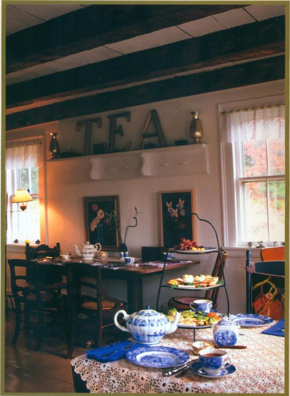 This photograph of MacNab's Tea Room appeared in an engagement calendar entitled, "Great Tea Rooms 2005," on the December page. Photo by Bruce Richardson for Benjamin Press MacNab's Tea Room 2004