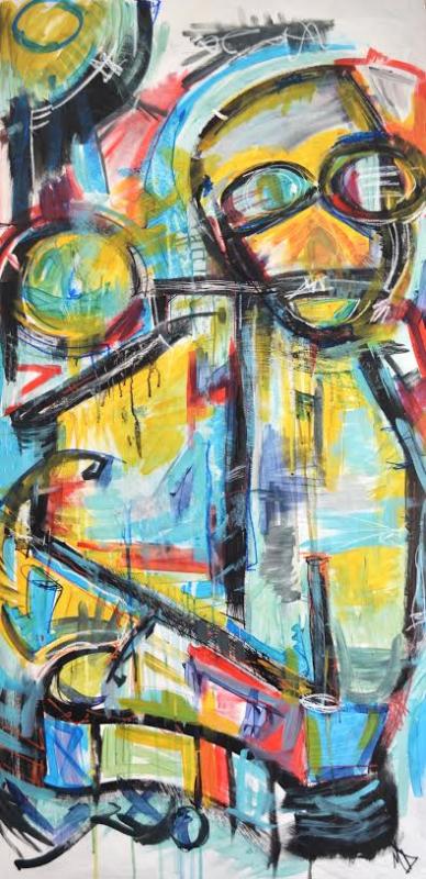 “I Was Once A Totally Different Person,” by Matt Demers is included in the January show at The Harlow Gallery. Matt Demers