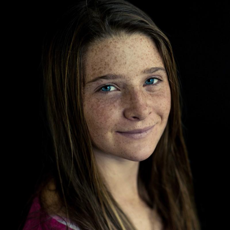 Ella Spear earned a first place ranking this year for U14 female alpine racers. She qualified for the Eastern Region Championships in Stowe, Vermont, and the CAN AM event in Tremblant, Canada. Courtesy of Carabassett Valley Academy Photo of Ella Spear