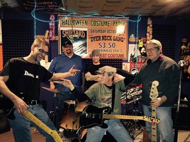 Dyer Neck Gang plays Mr. C’s on April 25. LISA KRISTOFF/Boothbay Register Dyer Neck Gang