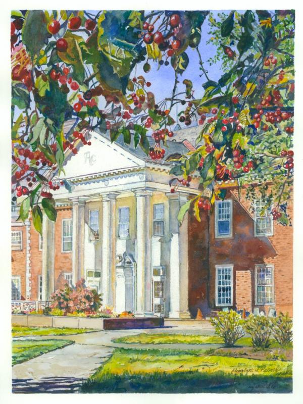 “Roberts Union, Colby College,” by Elizabeth S. Palmer Elizabeth S. Palmer