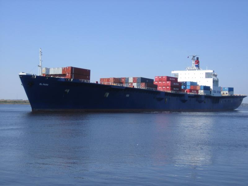 The cargo ship El Faro. (Courtesy TOTE Maritime Puerto Rico)