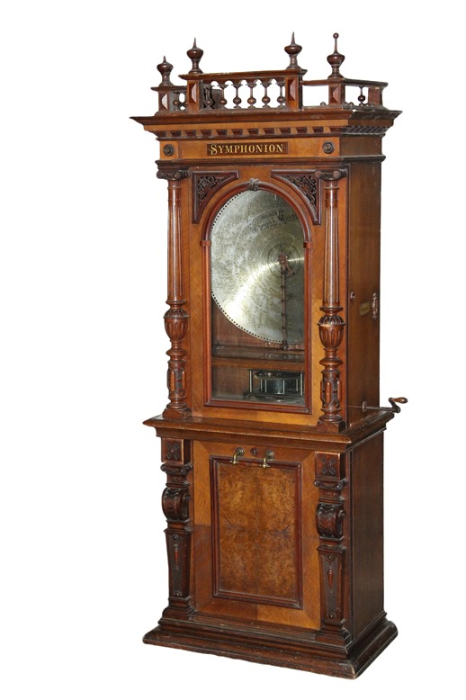 Symphonian “Mikado” vertical disk music box