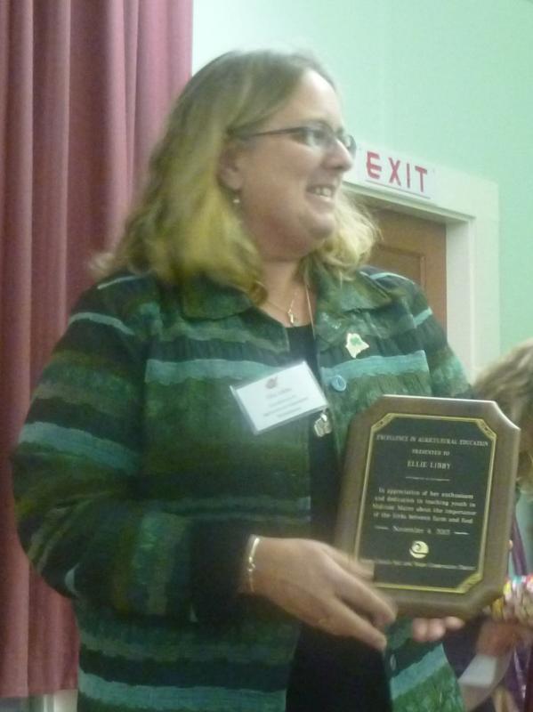 Ellie Libby, Excellence in Agricultural Education. Courtesy photo