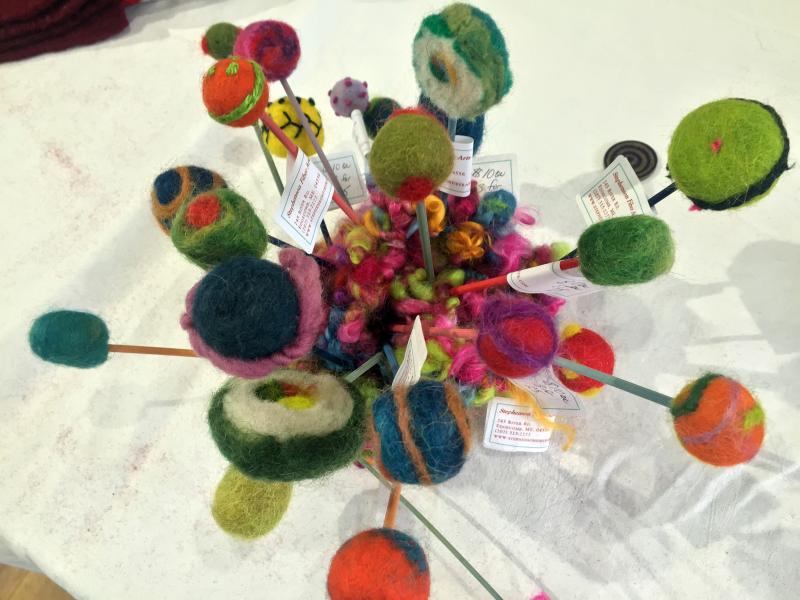 Hair pins! SUZI THAYER/Boothbay Register