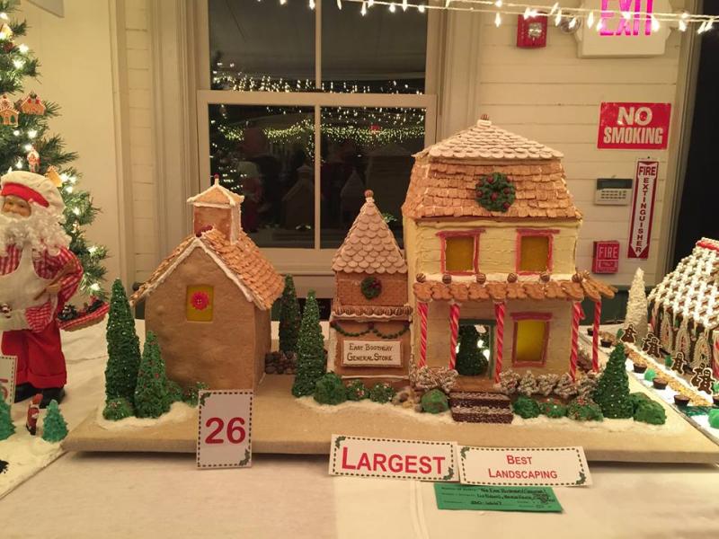 rendition of the East Boothbay General Store by Liz and Cathy Evans and Barb Fritz Largest, Best Landscaping 2015
