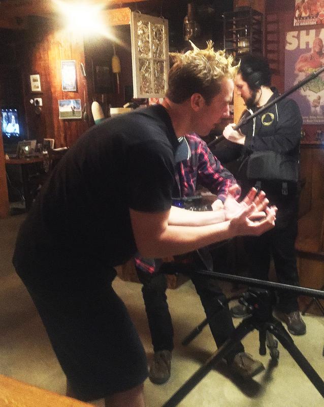 Ryan Leighton directs. SUZI THAYER/Boothbay Register