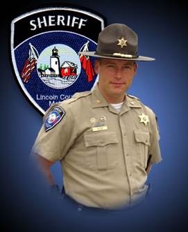 sheriff county lincoln mason office kennebec taps lepage ken major courtesy